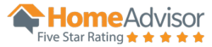 5 Star Rating on HomeAdvisor